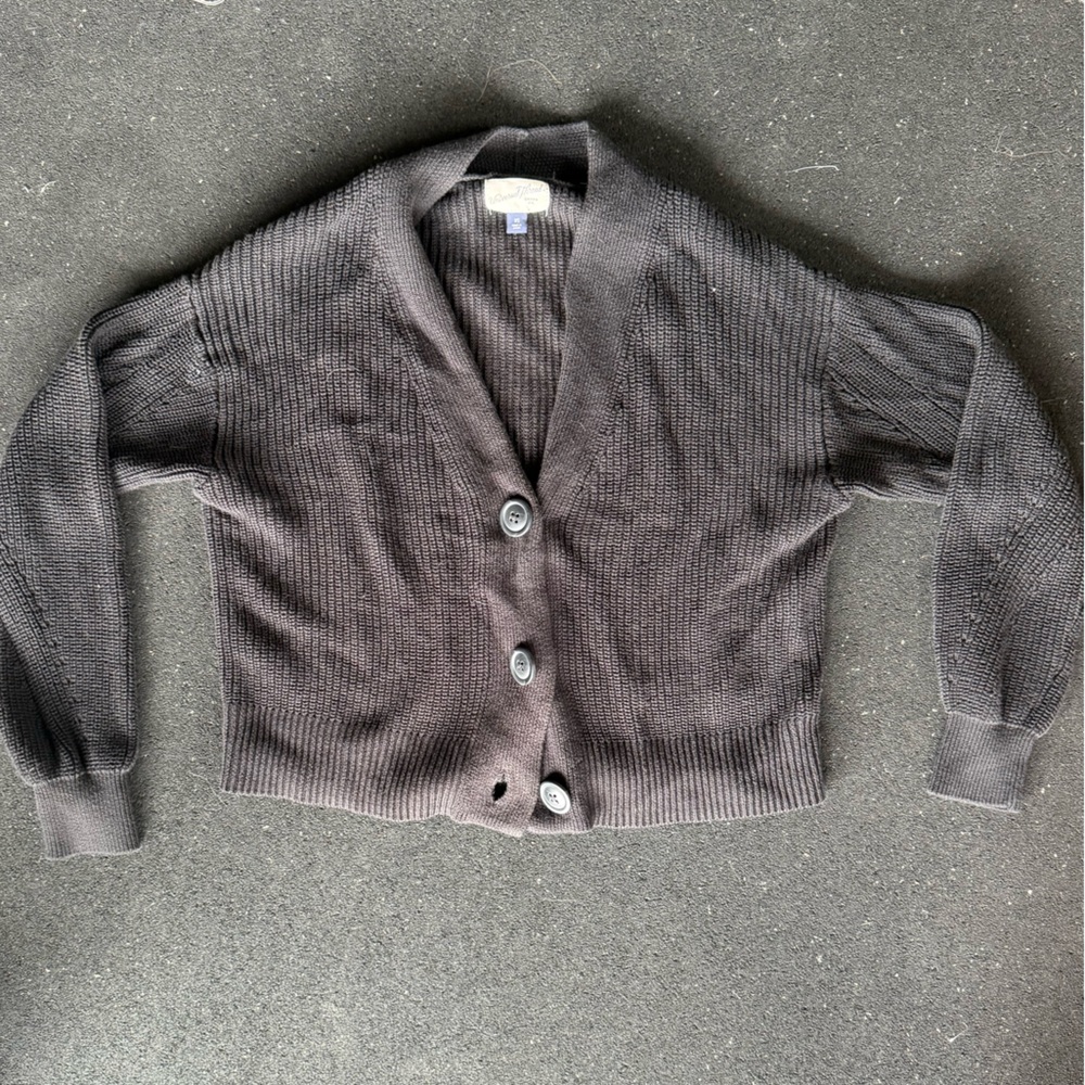 Universal Thread Men's Charcoal Cardigan
